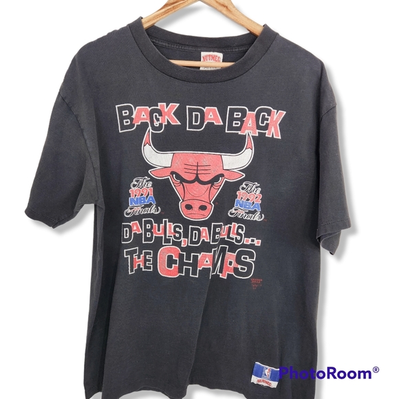 Vintage Other - Vintage Chicago Bulls 1992 NBA Champs T Shirt  XL Official Licensed Nutmeg Mills